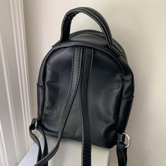 Black Mini Backpack - Picture 2 of 5